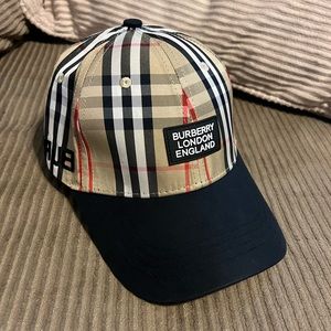 Burberry Print Hat NWT